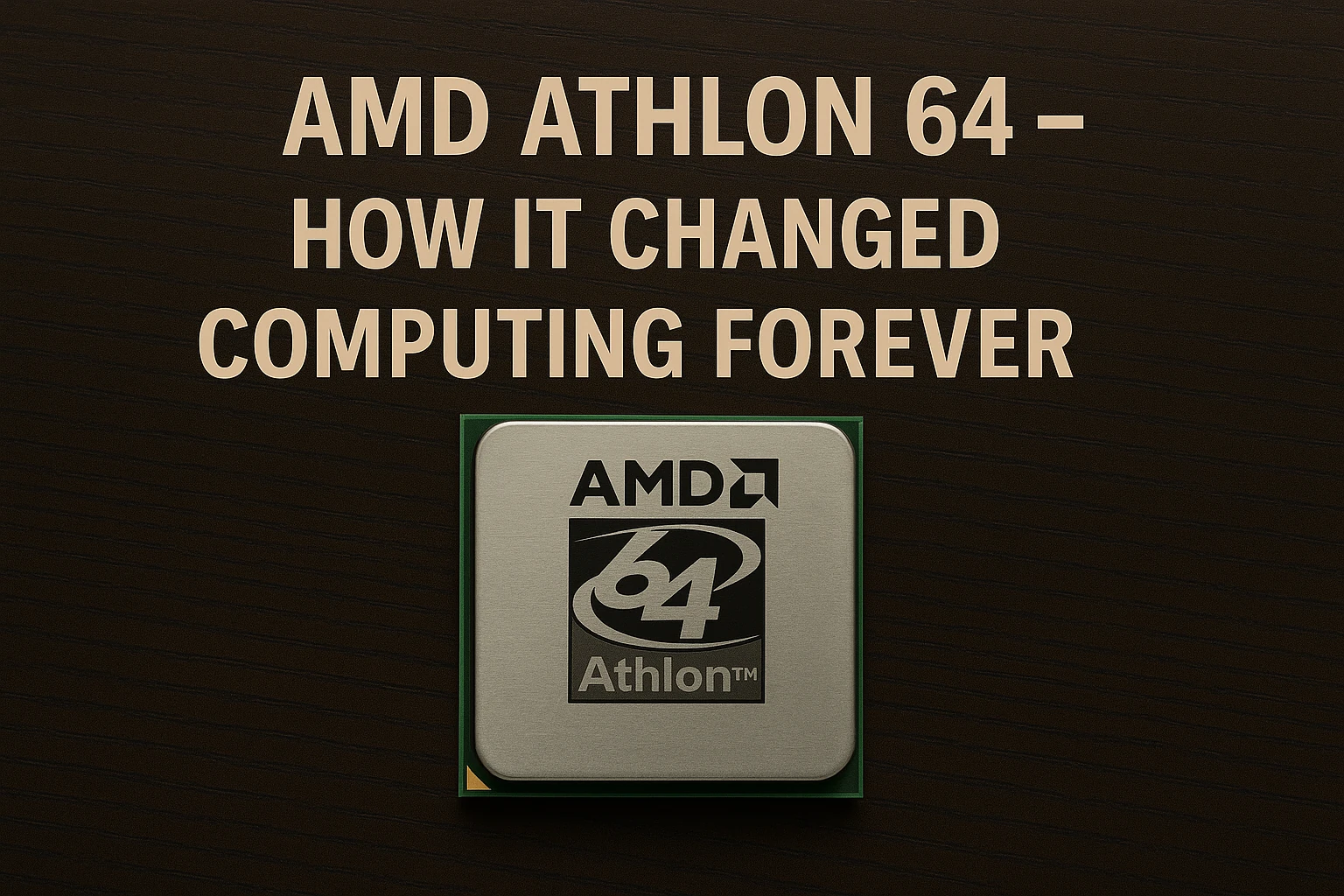 AMD Athlon 64 – How It Changed Computing Forever