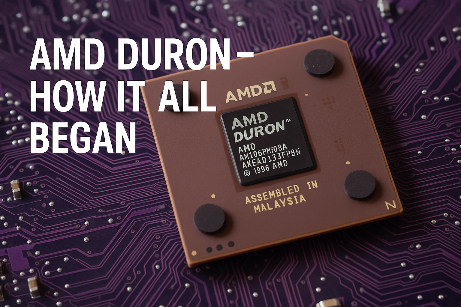 AMD Duron – How It All Began