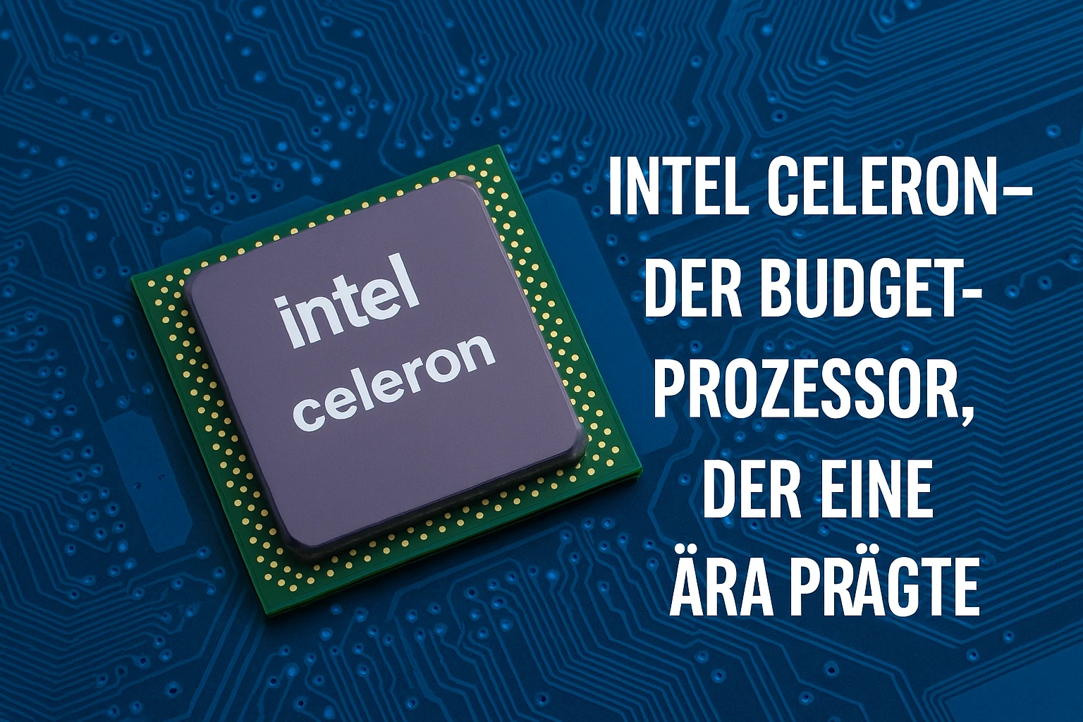 Intel Celeron – Der Budget-Prozessor, der eine Ära prägte