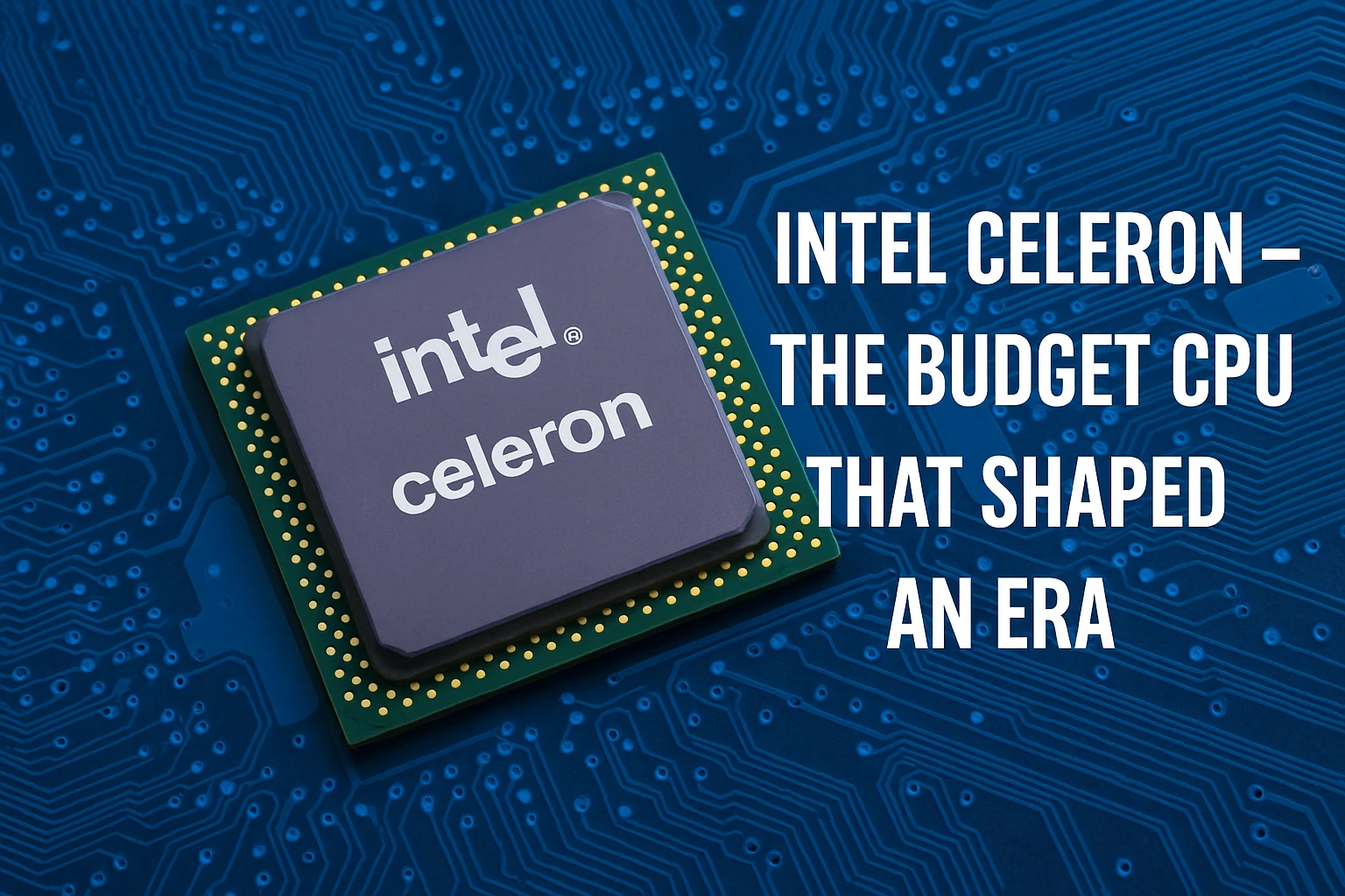 Intel Celeron – The Budget CPU That Shaped an Era
